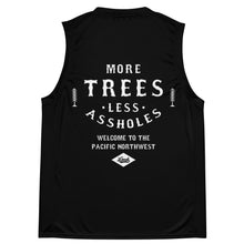 Load image into Gallery viewer, More Trees x Lords Basketball Jersey - Black