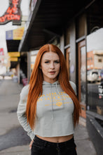 Load image into Gallery viewer, Less People Women's Cropped Pullover Hoodie
