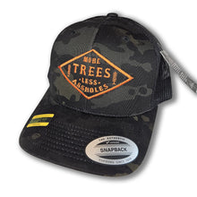 Load image into Gallery viewer, More Trees Embroidered Emblem Hat
