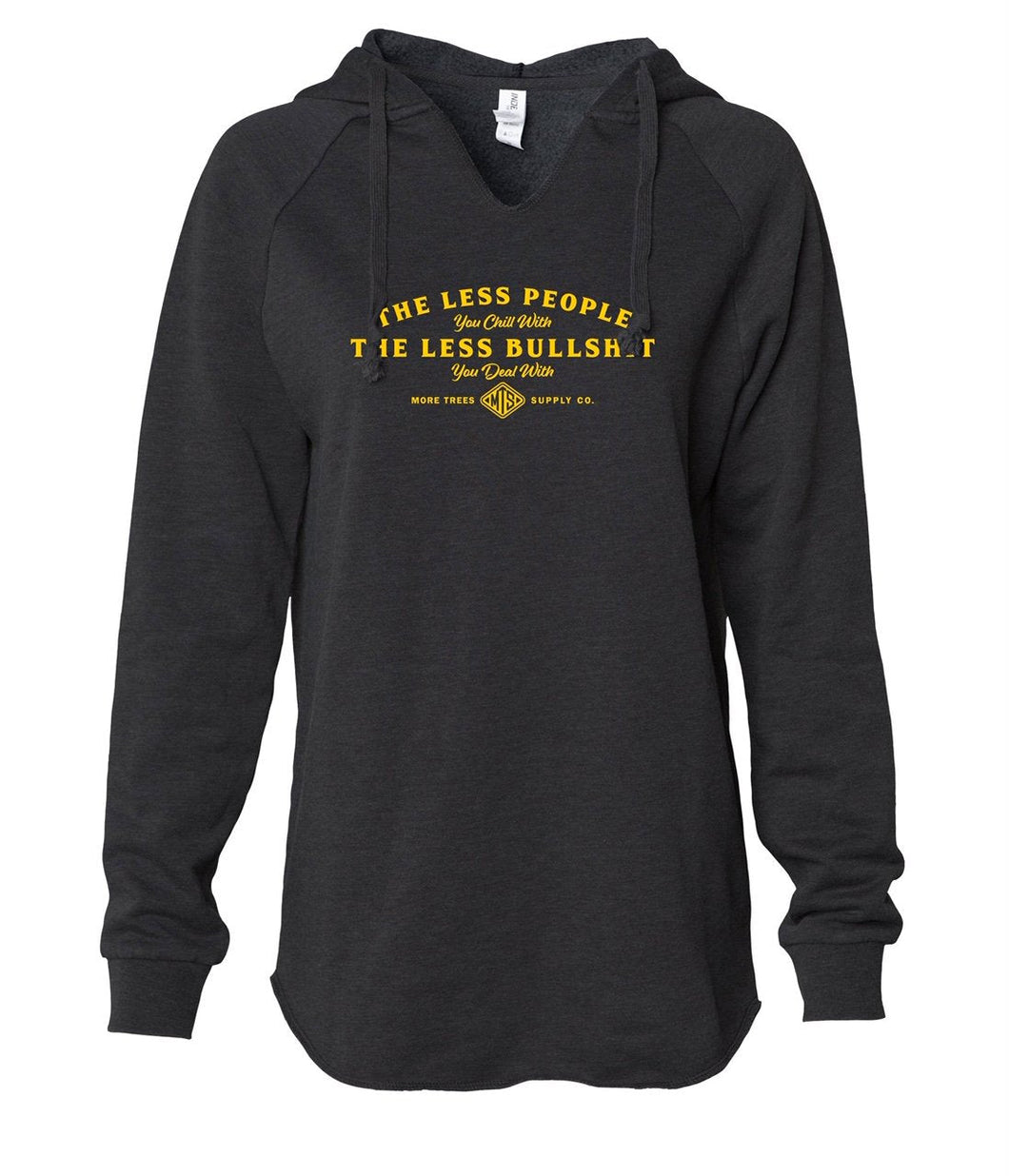 Less People Women's Pullover Hoodie